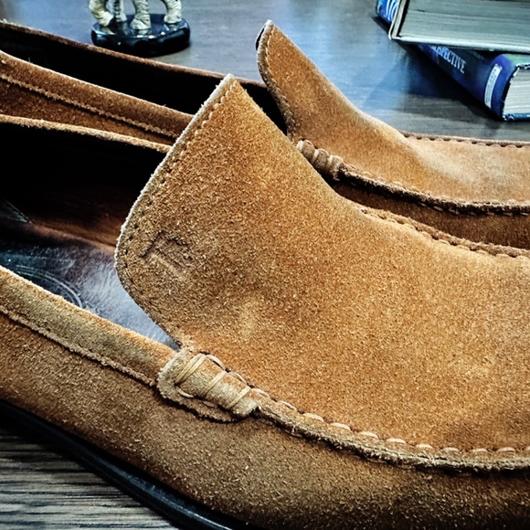 Tod\'s Brown Suede Loafers main image 9